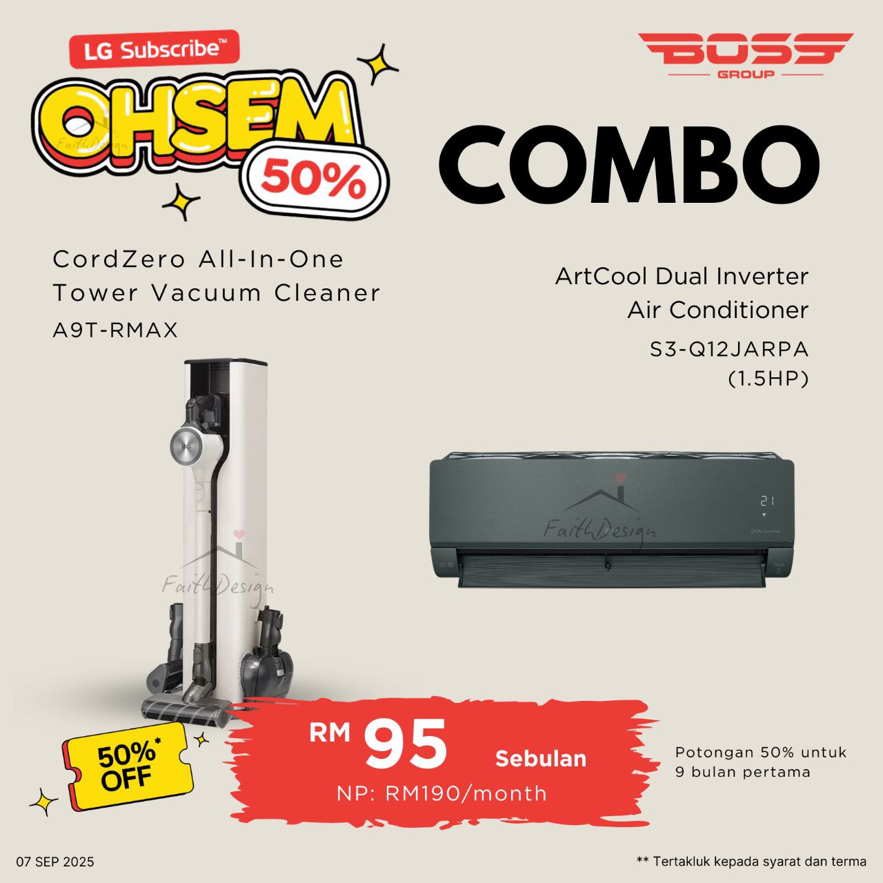 Vacuum & ArtCool AC Combo